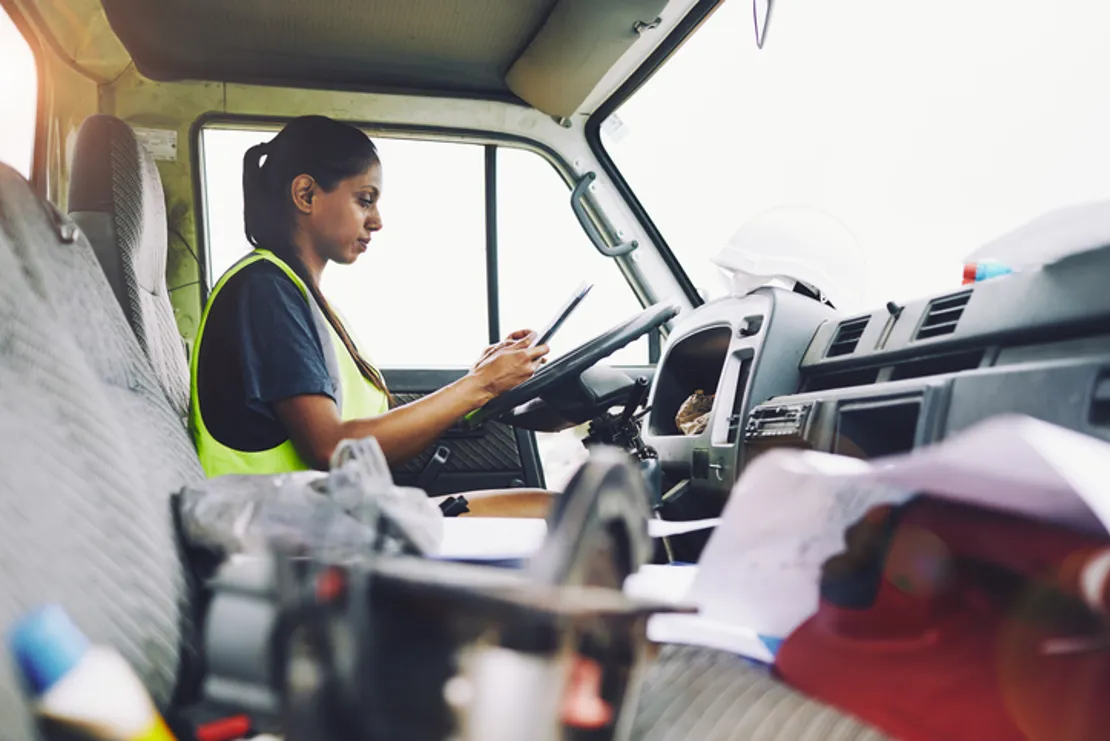 Female Truck Driver